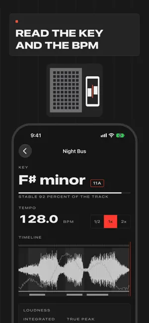 BPM, Key and Loudness: Quint screenshot 1