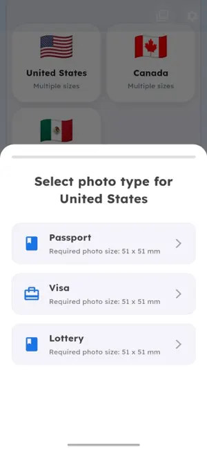 VisageID Passport photo Maker screenshot 3