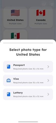 VisageID Passport photo Maker screenshot