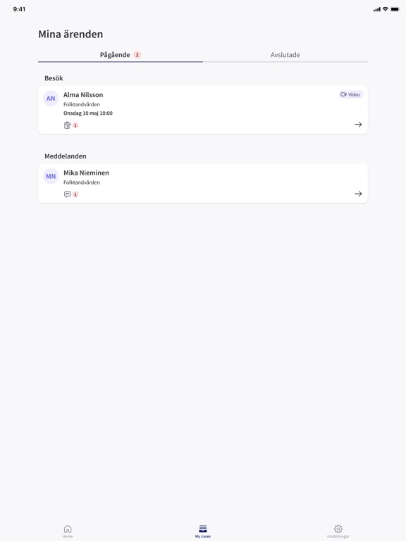 Folktandvården Sthlm vårdmöte iPad screenshot 3