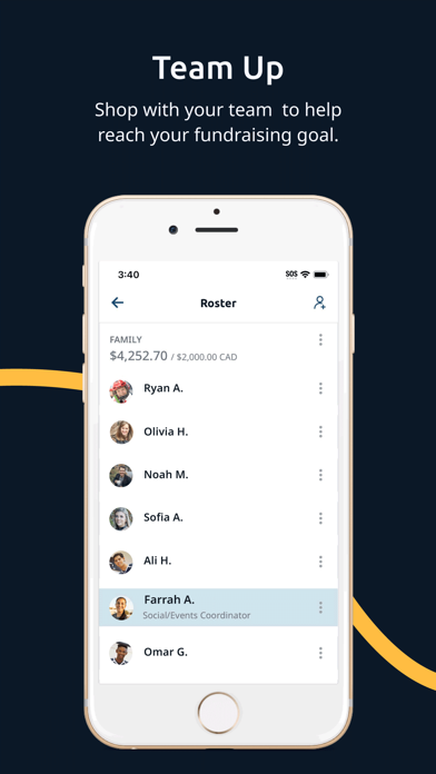 FlipGive Shop - Funding Sports Screenshot