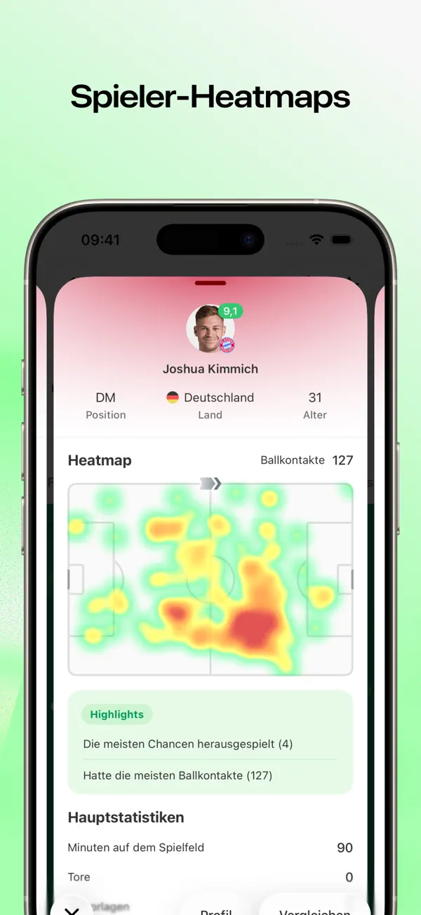 FotMob - Fußball Ergebnisse iPhone App Screenshot 5 – Sport