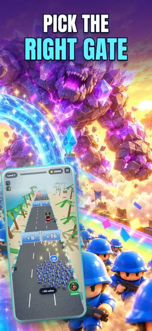 Gatecrash Army: Crowd Shooter screenshot 2