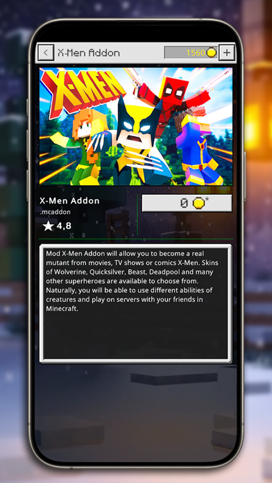 Addons Skins for Minecraft PE Screenshot