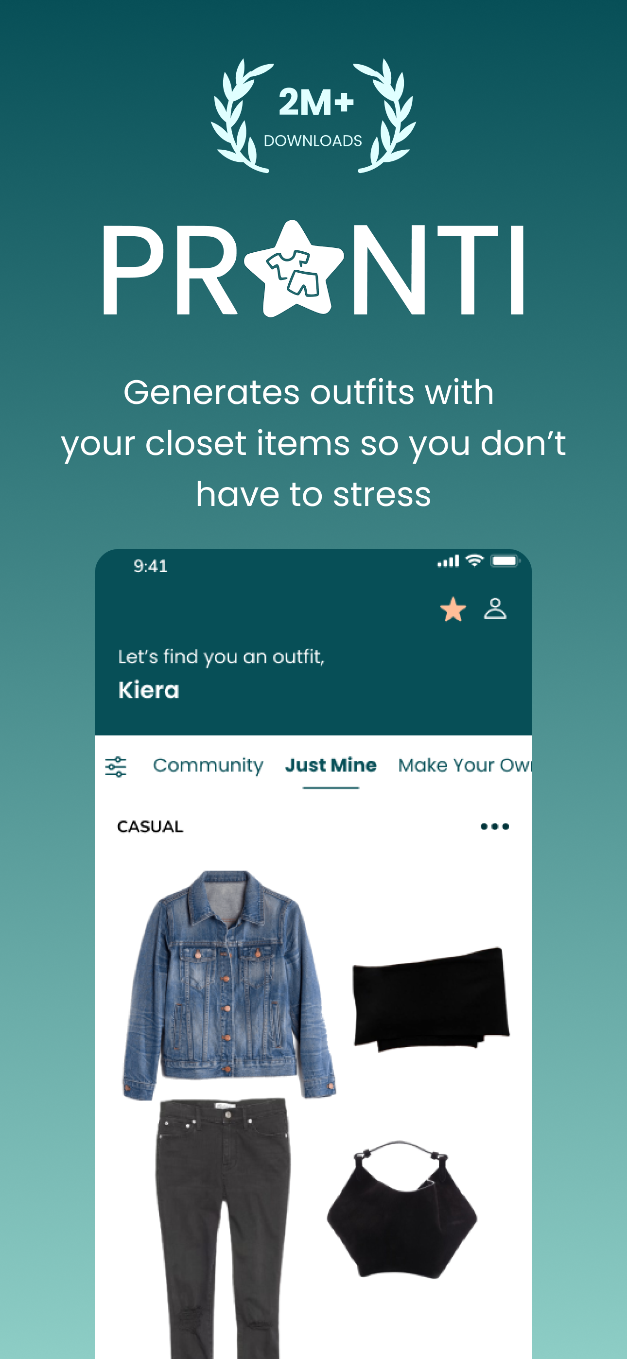 Outfit Maker - Pronti AI screenshot 1