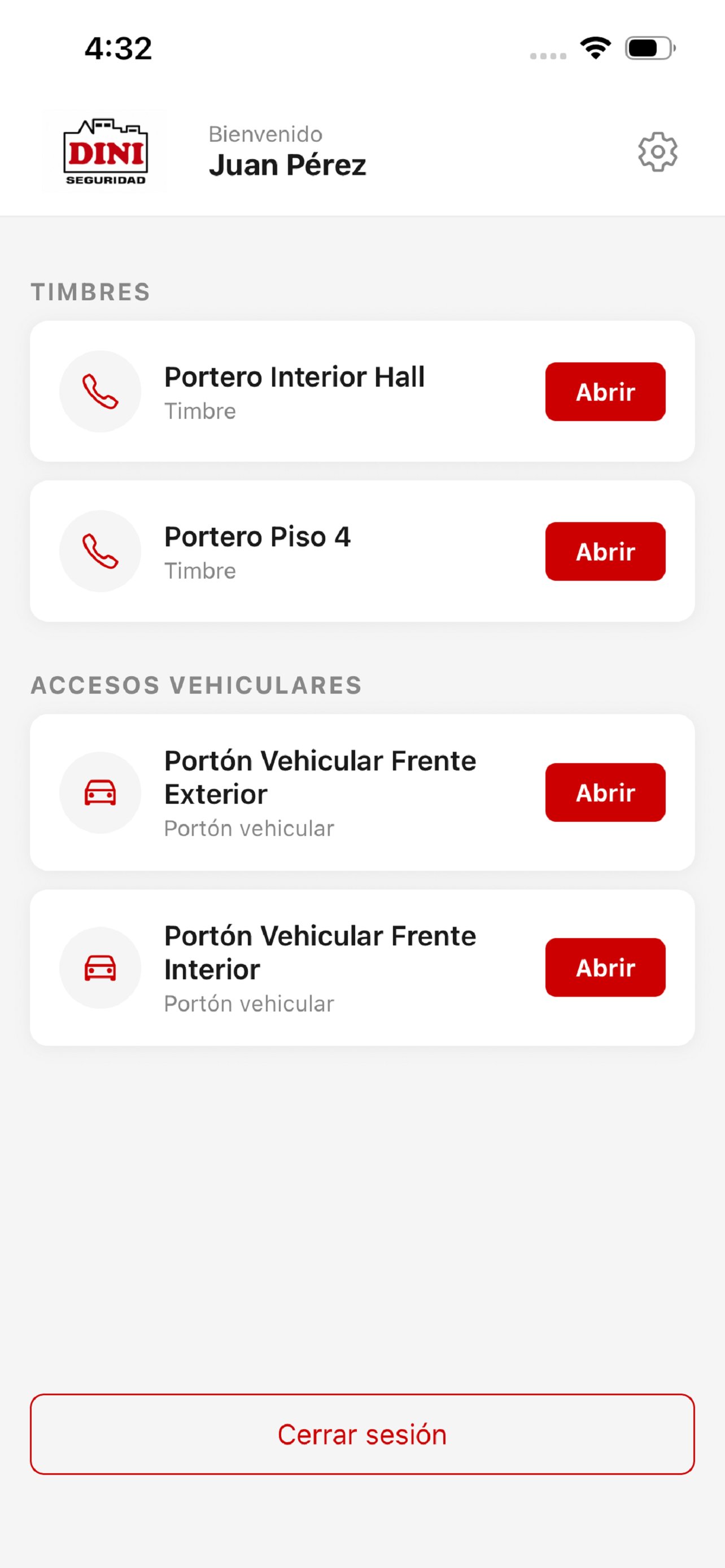 Dini Seguridad screenshot 2