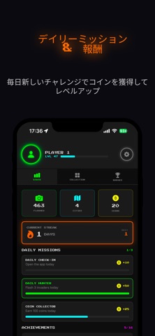 Invaders Quest - Discovery Map のスクリーンショット