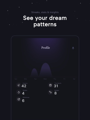 DreamOwl: Dream Journal iPad screenshot