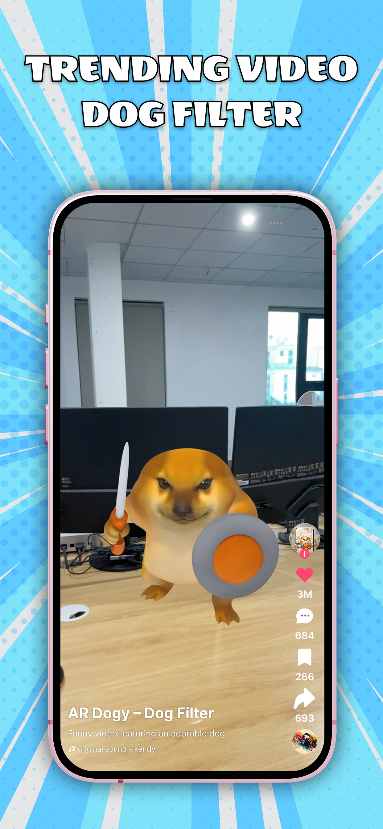 AR Dogy – Dog Filter Meme