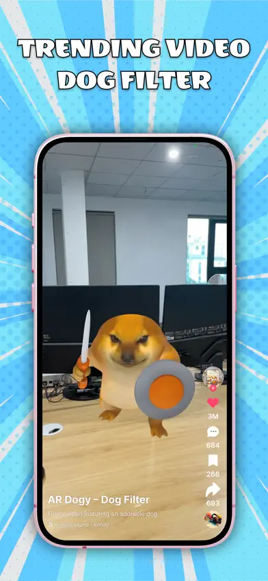 AR Dogy – Dog Filter Meme screenshot 1