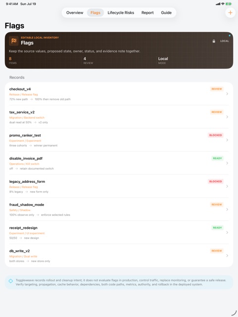 Toggleweave: Feature Flags screenshot 4