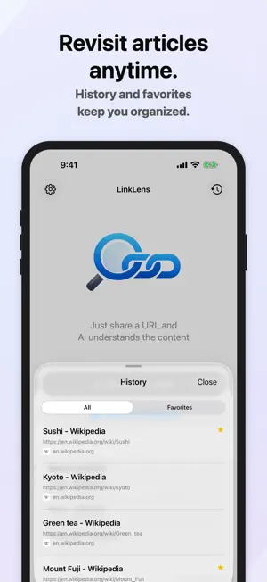 LinkLens - AI URL Summarizer screenshot 4
