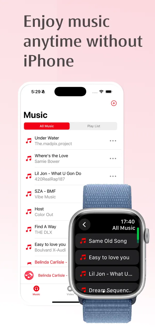 #2. WristPlayer - Offline Music (iOS) 由: Nathan Jackson
