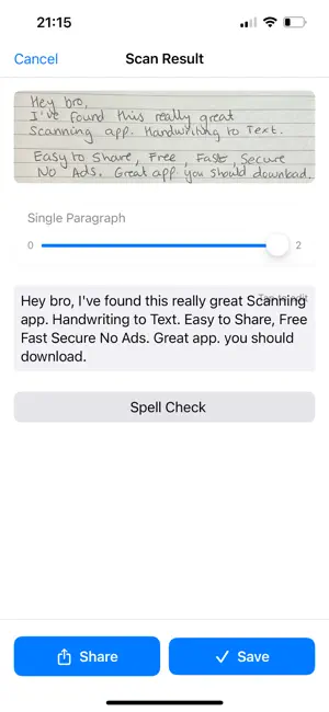 HandyText screenshot 4