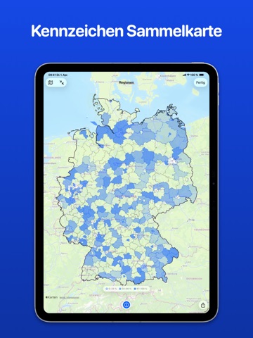 Kennzeichen sammeln Wiki iPad screenshot 3
