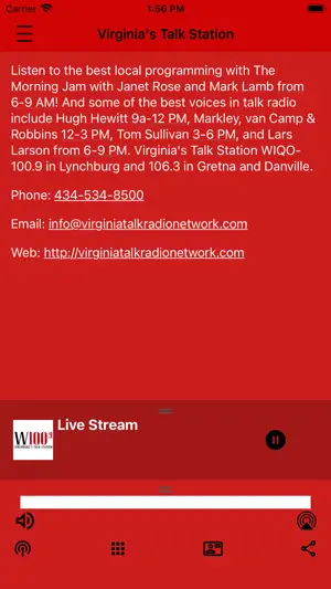 Virginia's Talk Station screenshot 3