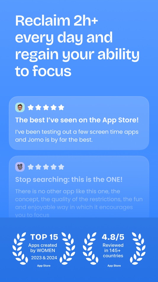 #1. Jomo - Screen Time Blocker (macOS) 由: Jomo