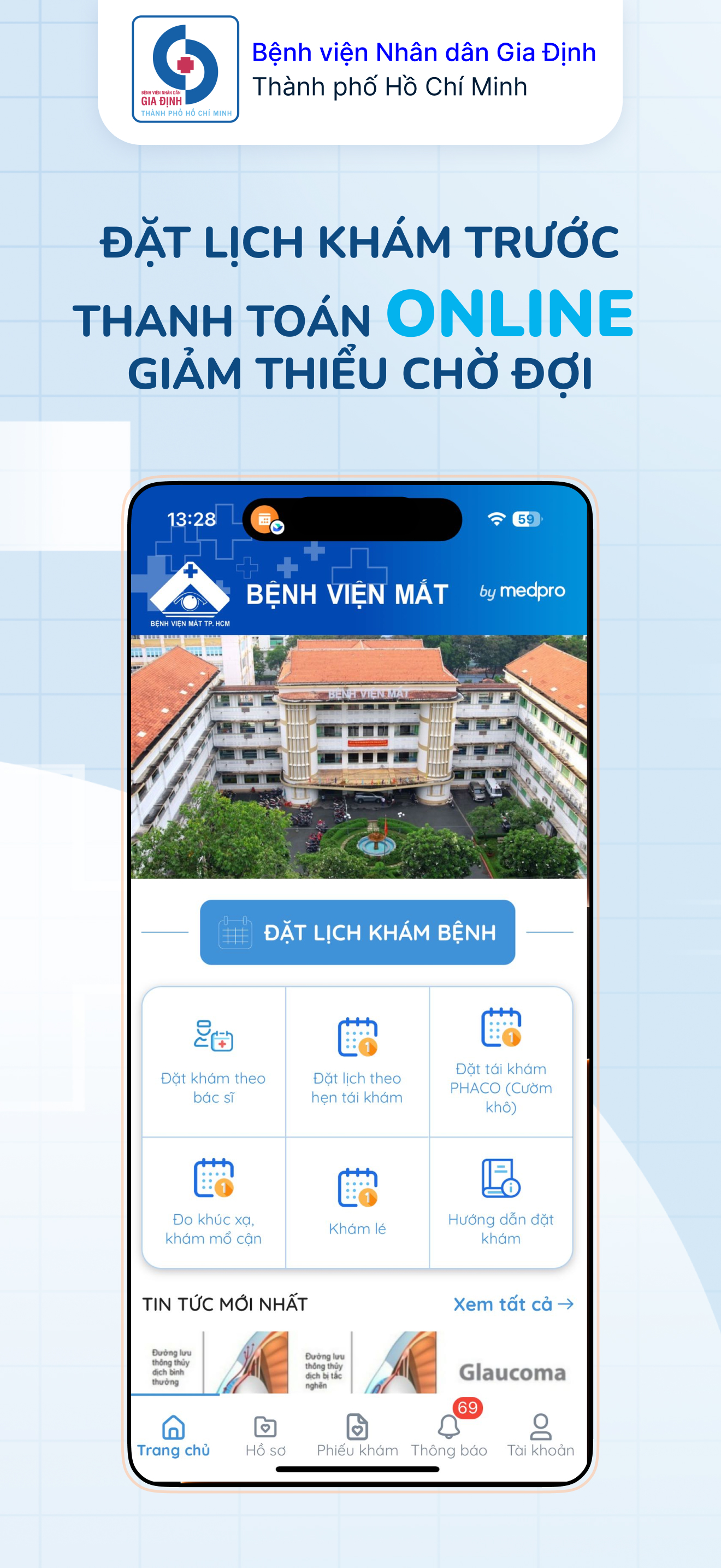 BV Mắt - Đặt lịch khám bệnh