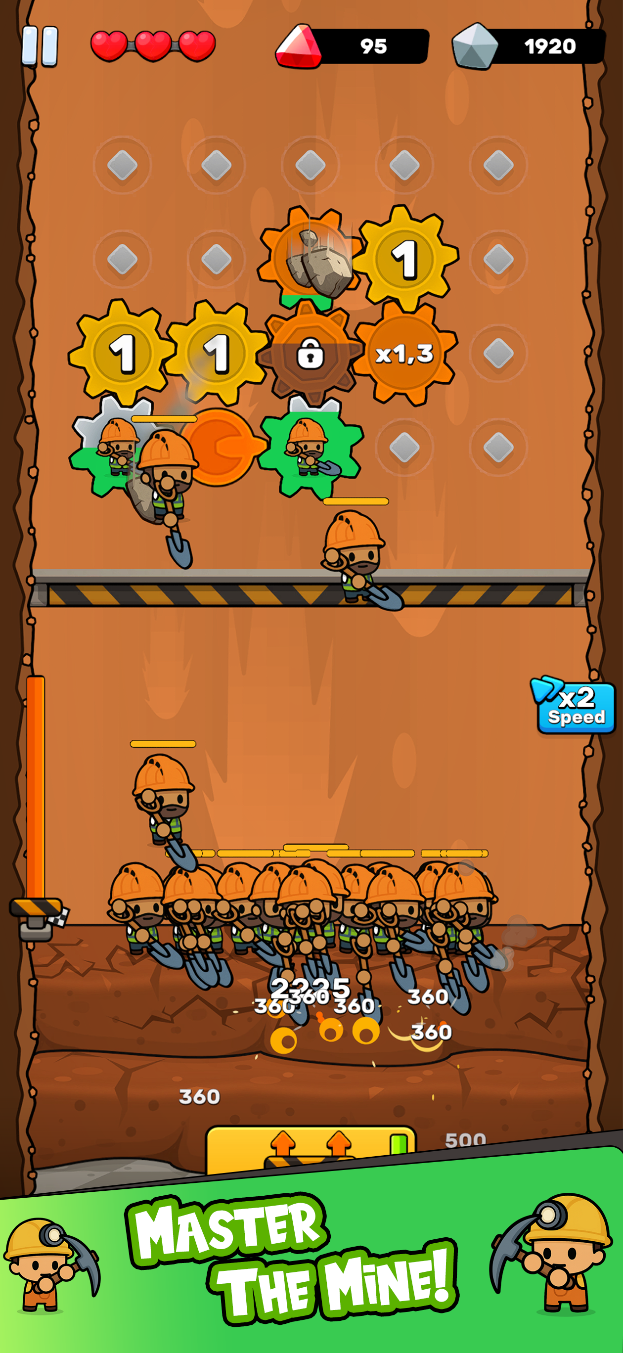 Gears Digger: Dig Gold & Mine screenshot 3