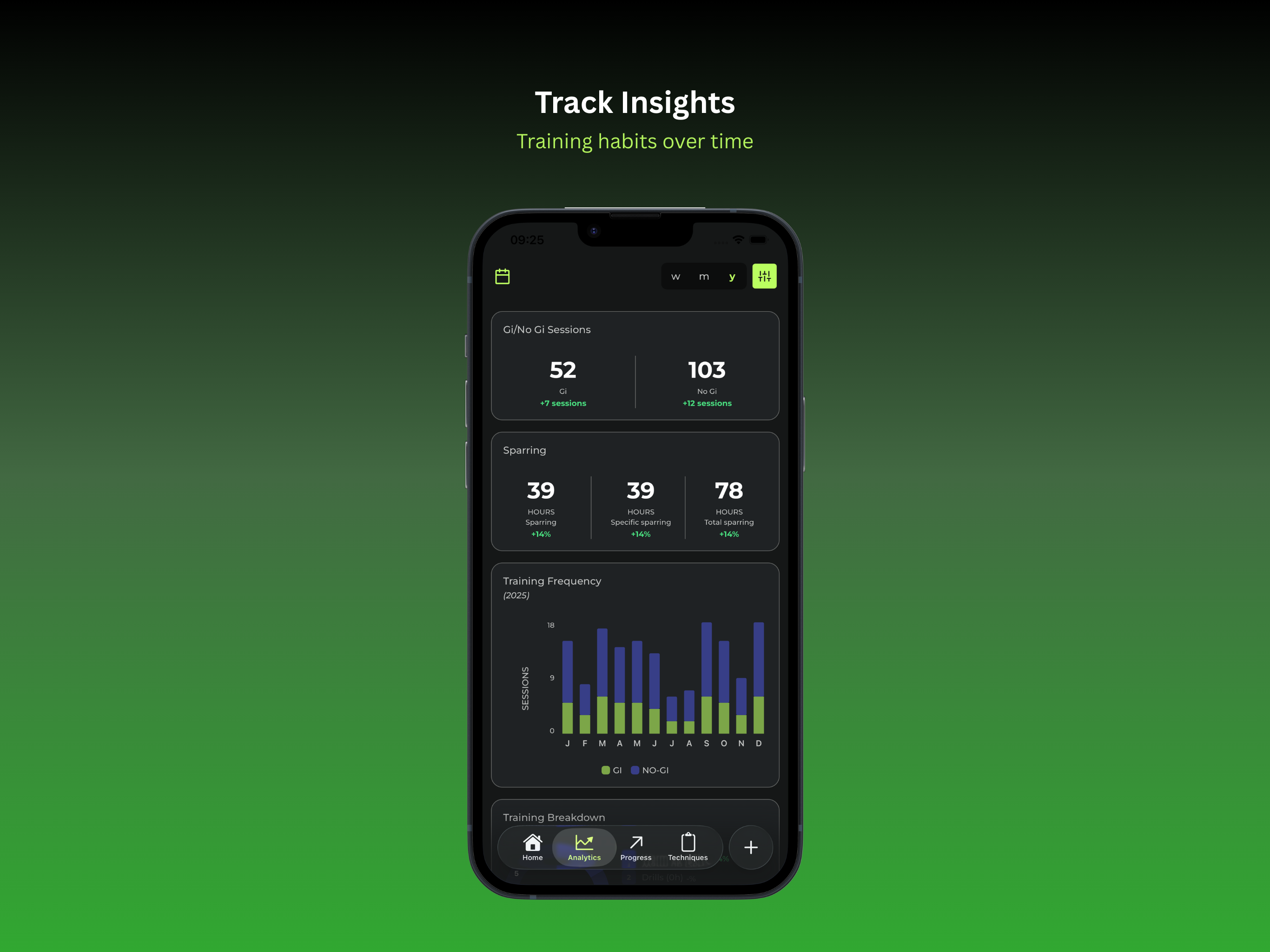 Fluyd: BJJ Training Tracker screenshot 14