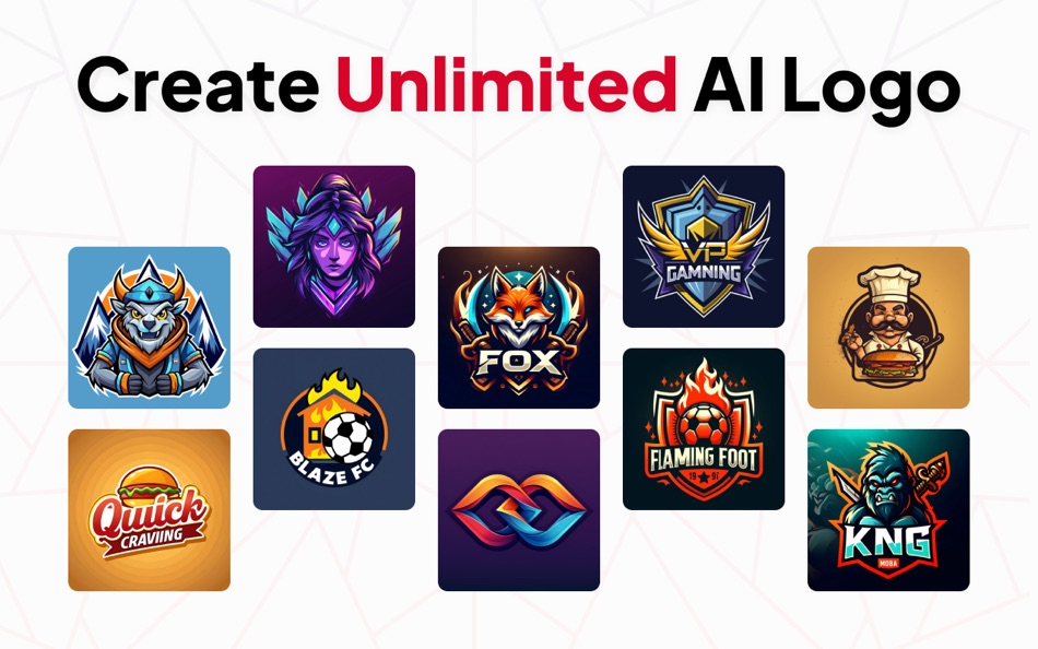 #3. AI Logo Generator• Logo Maker (macOS) 由: Umer Usman