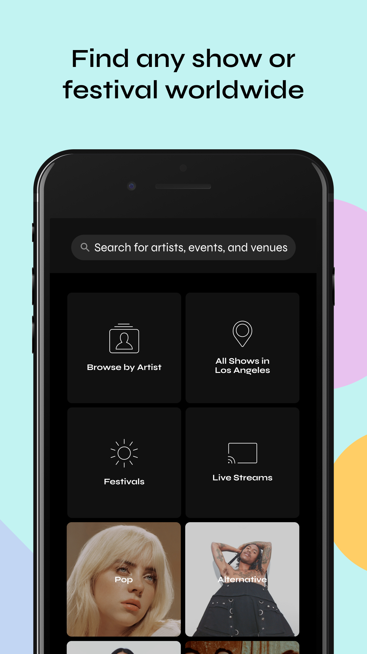 Bandsintown Concerts screenshot 3
