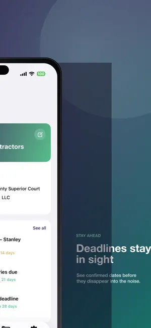 CaseKeep: Legal Case Organizer screenshot 2