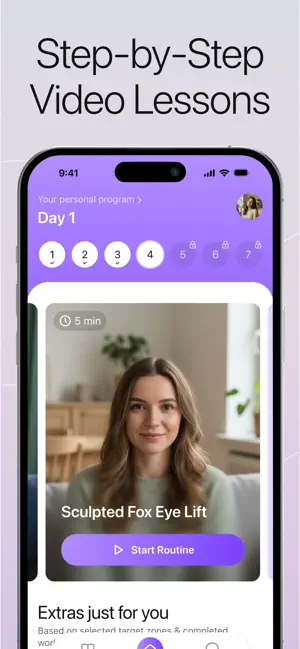 Yolume: Face Yoga Exercises screenshot 2