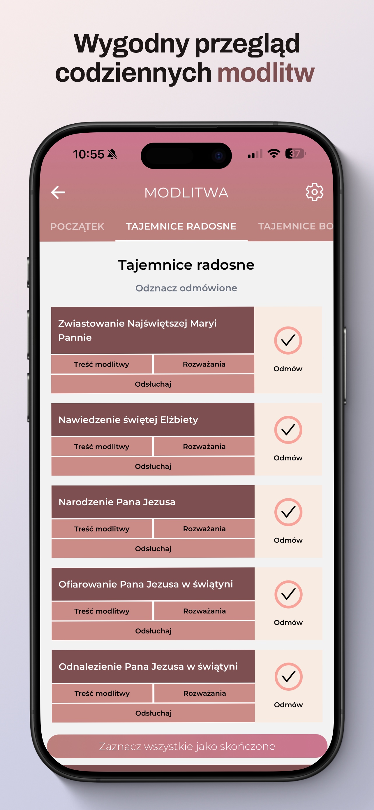 Nowenna pompejańska i Różaniec screenshot 4