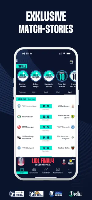 Opel Handball-Bundesliga screenshot 4