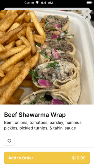 Golden Chicken iPhone screenshot 3 - Food & Drink app