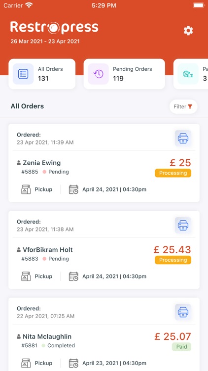 Restropress : Order Tracking screenshot-3
