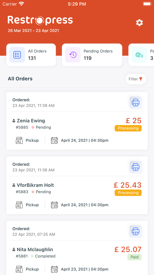 #4. Restropress : Order Tracking (macOS) 由: Nirmal Ram