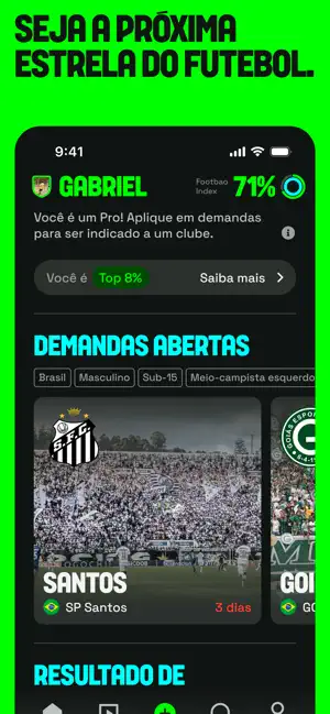 Footbao iPhone screenshot 1