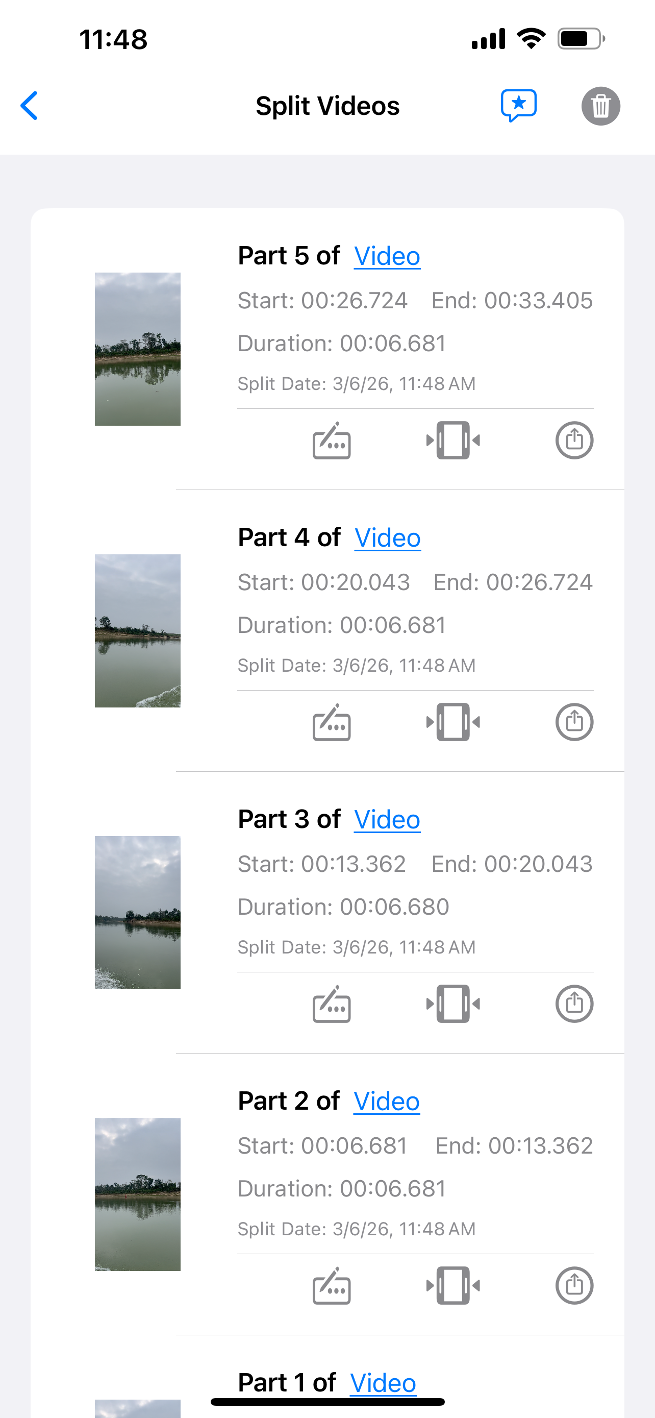 VidVid - Split Video