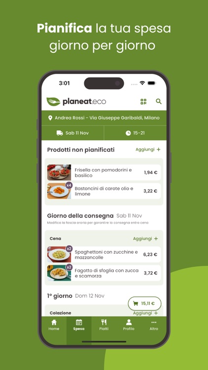 PlanEat Spesa Online