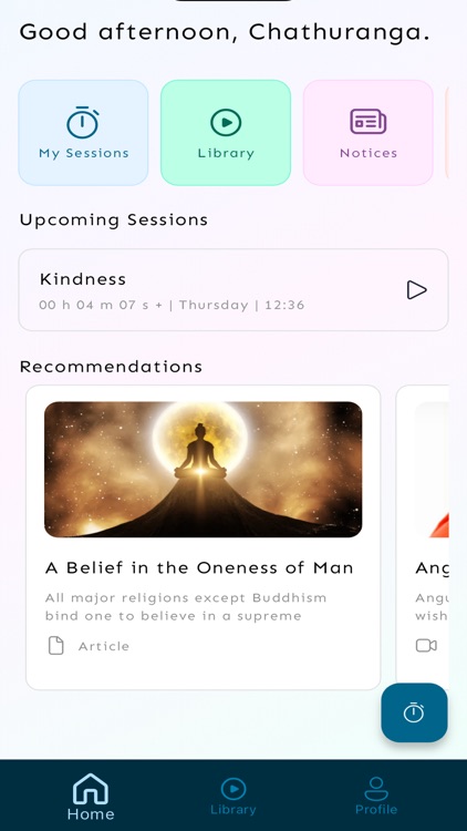 Meditate With A Monk