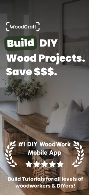 WoodCraft: Wood Plans & Guides iPhone screenshot 1