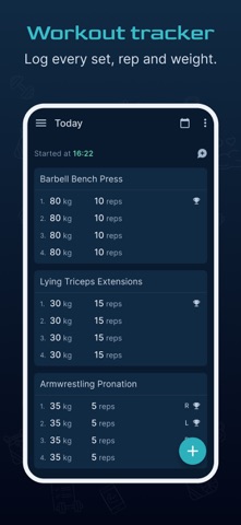 GymSet: Strength Training Screenshot 1 of 7