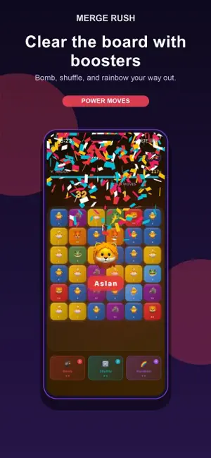 Merge Rush: Animal Puzzle screenshot 2