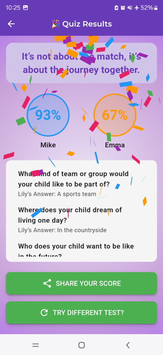 How Well Do U Know Your Child? Screenshot 10 of 10