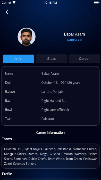 Smartcrics: Live Cricket Score Screenshot