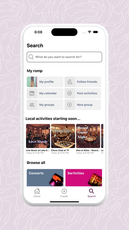 Romp: Social Activity Planning screenshot-5