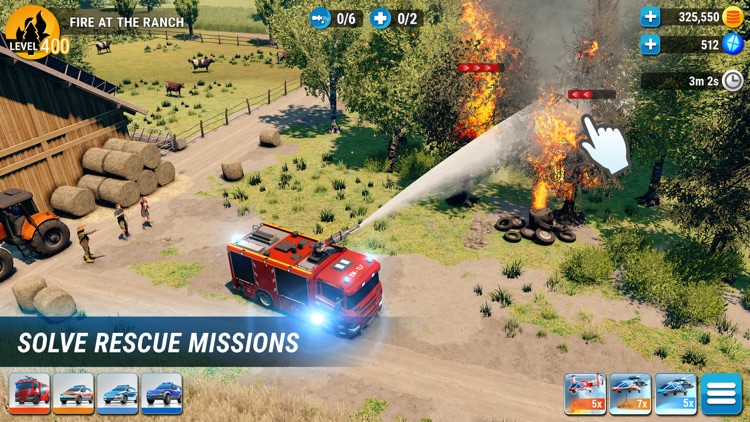 EMERGENCY HQ: firefighter game