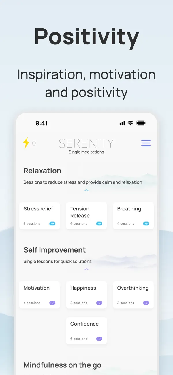 Serenity app screenshot 6