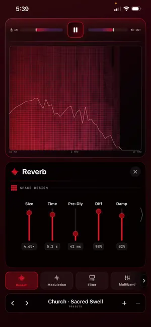 milliVerb screenshot 2