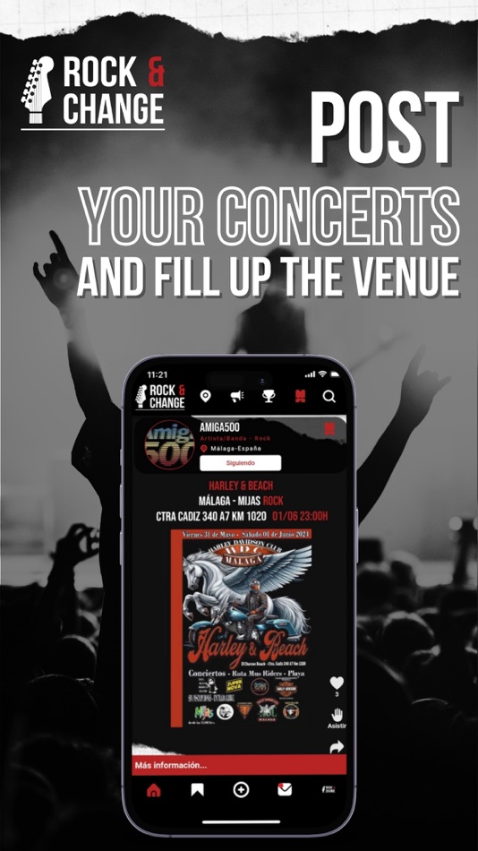 #7. Rock & Change: Conecta Músicos (iOS) 由: Rock And Change