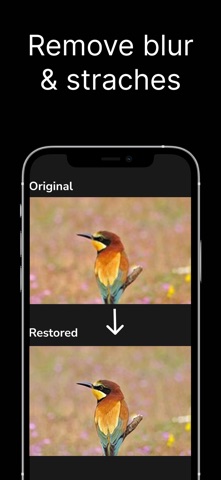 Restore Old Photos - Fixpics iPhone screenshot