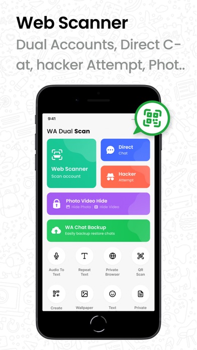 WhatsWeb: Web Scan & WA Backup Screenshot