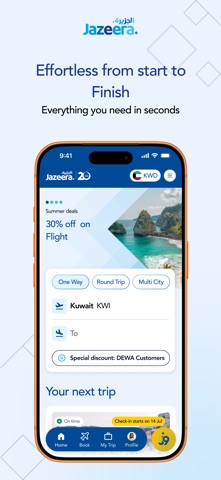 Jazeera Airways Screenshot 2 of 7